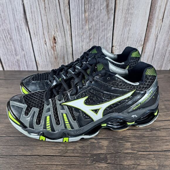 Mizuno Shoes - Mizuno Wave Tornado 8 Volleyball Athletic Sneaker Women's Sz 9 Black White (VGC)